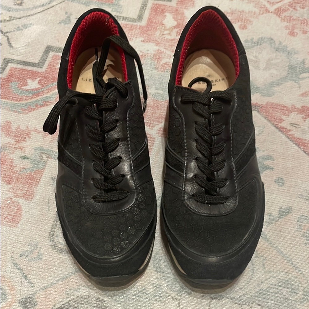 Liebeskind Black Suede Sneakers with Minimalist Design